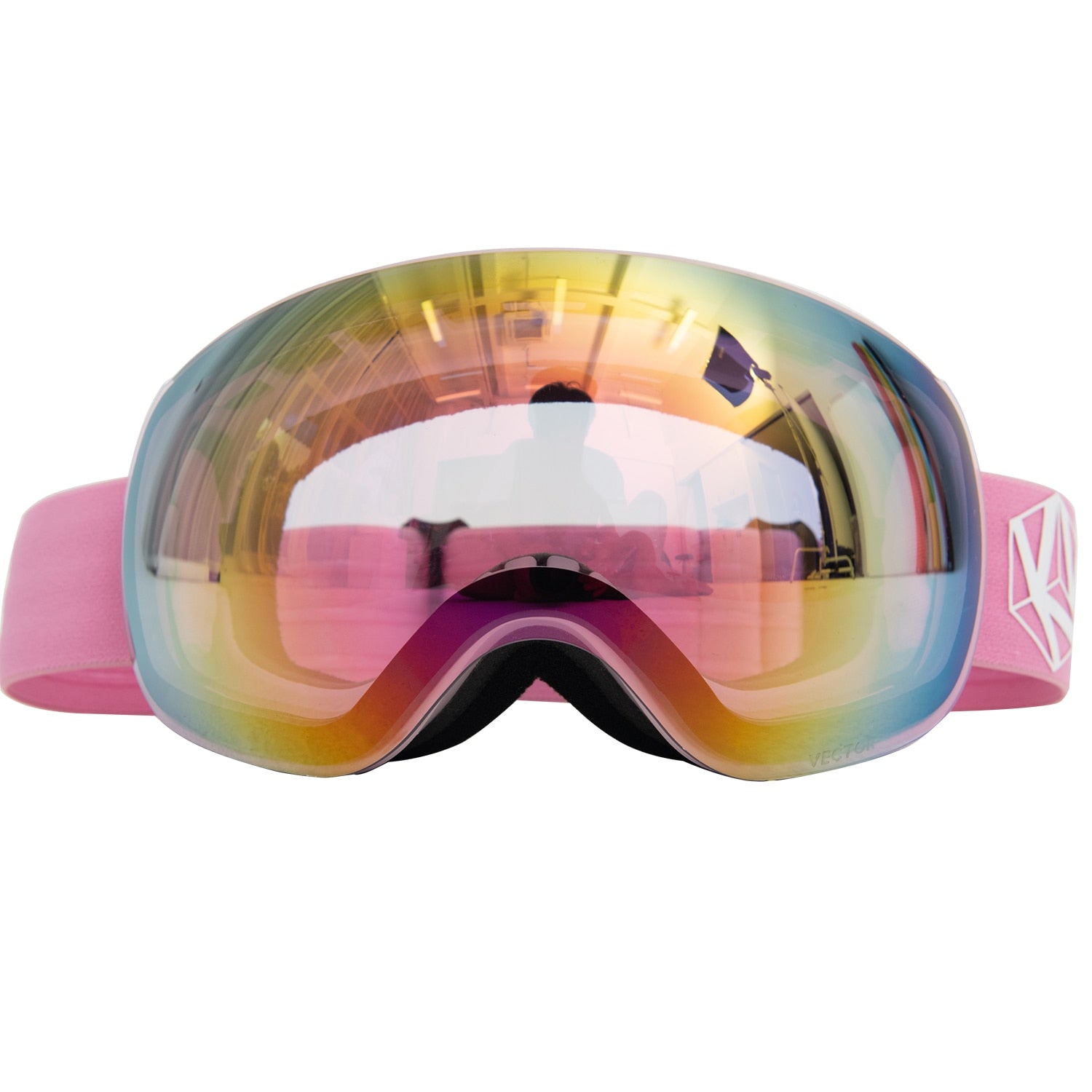 OTG Ski Goggles Snow Glasses Men UV400 Anti-fog Coatings Snowmobile Snowboard Skiing Women Sunglasses Outdoor Winter Sport 2020