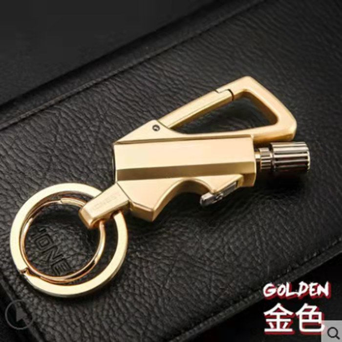 Keychain Flint Fire Starter | Lighters Carabiner Match Striker
