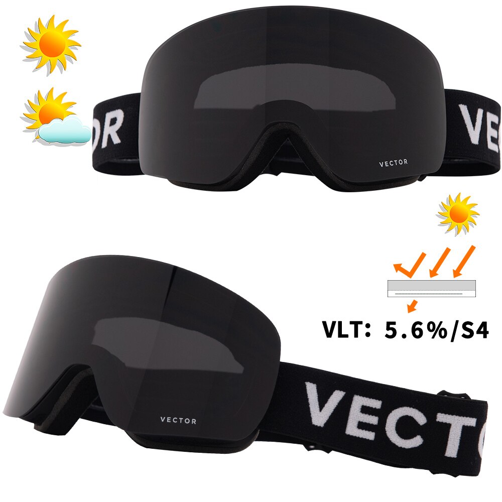OTG Ski Goggles Snow Glasses Men UV400 Anti-fog Coatings Snowmobile Snowboard Skiing Women Sunglasses Outdoor Winter Sport 2020