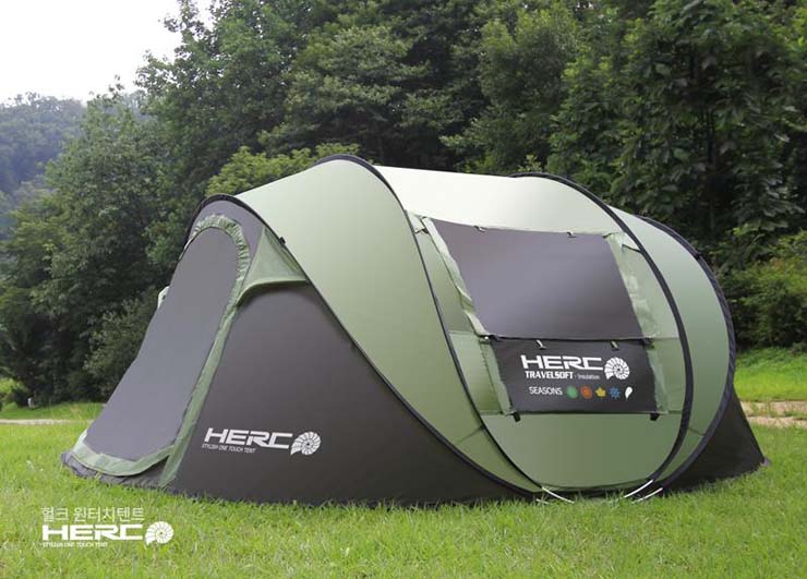 2023 New Arrival 3-4 Person Ulttralarge Automatic Windproof Pop Up Fast Opening Camping Large Gazebo Beach Tent