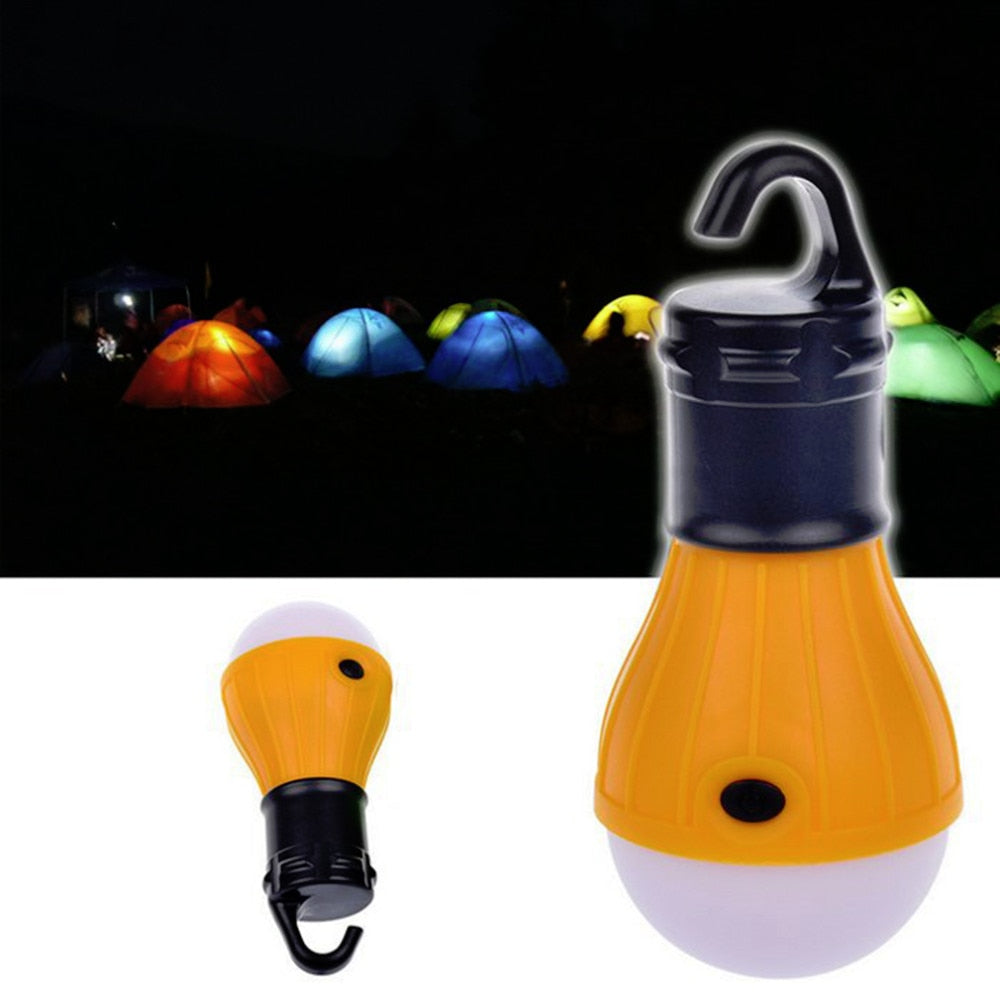 Mini Portable Lantern Emergency light Bulb battery powered camping outdoor Camping tent accessories Outdoor beach tent light