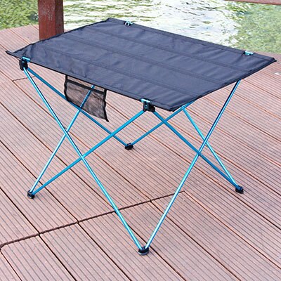 A Sale Portable Foldable Table Camping Outdoor Furniture Computer Tables Aluminium Alloy Ultra Light Folding Desk Furniture