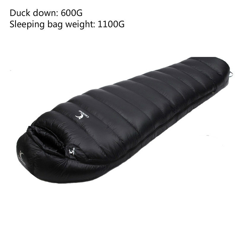 Black Snow Sleeping bag | Fit for Winter Camping
