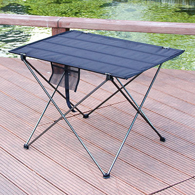 A Sale Portable Foldable Table Camping Outdoor Furniture Computer Tables Aluminium Alloy Ultra Light Folding Desk Furniture