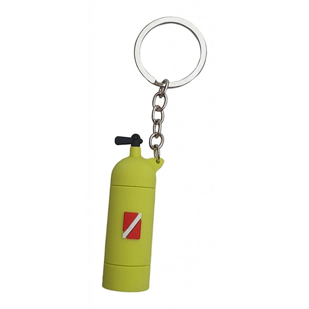 5Colors Mini Scuba Air Tank Mini Cylinder Bottle Keychain Key Ring Diver Diving Gift