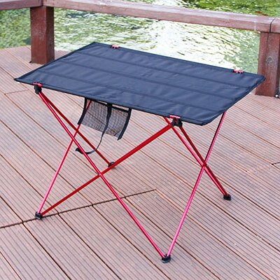 A Sale Portable Foldable Table Camping Outdoor Furniture Computer Tables Aluminium Alloy Ultra Light Folding Desk Furniture
