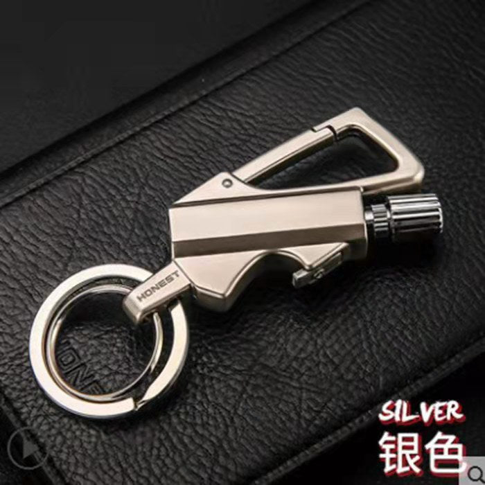 Keychain Flint Fire Starter | Lighters Carabiner Match Striker