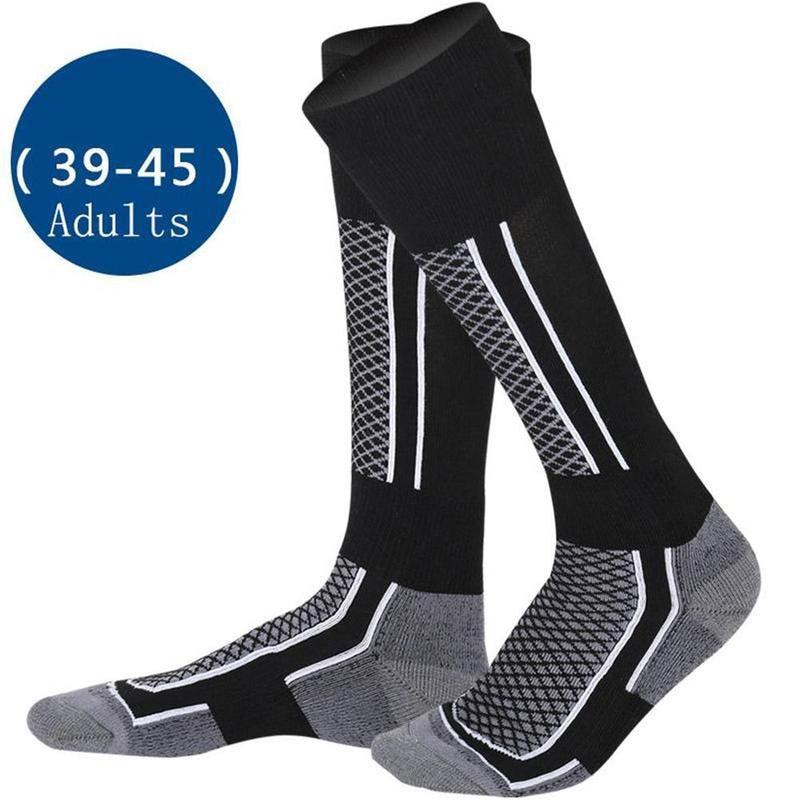 Long Socks with Multi-colored Lines | Thermal Socks