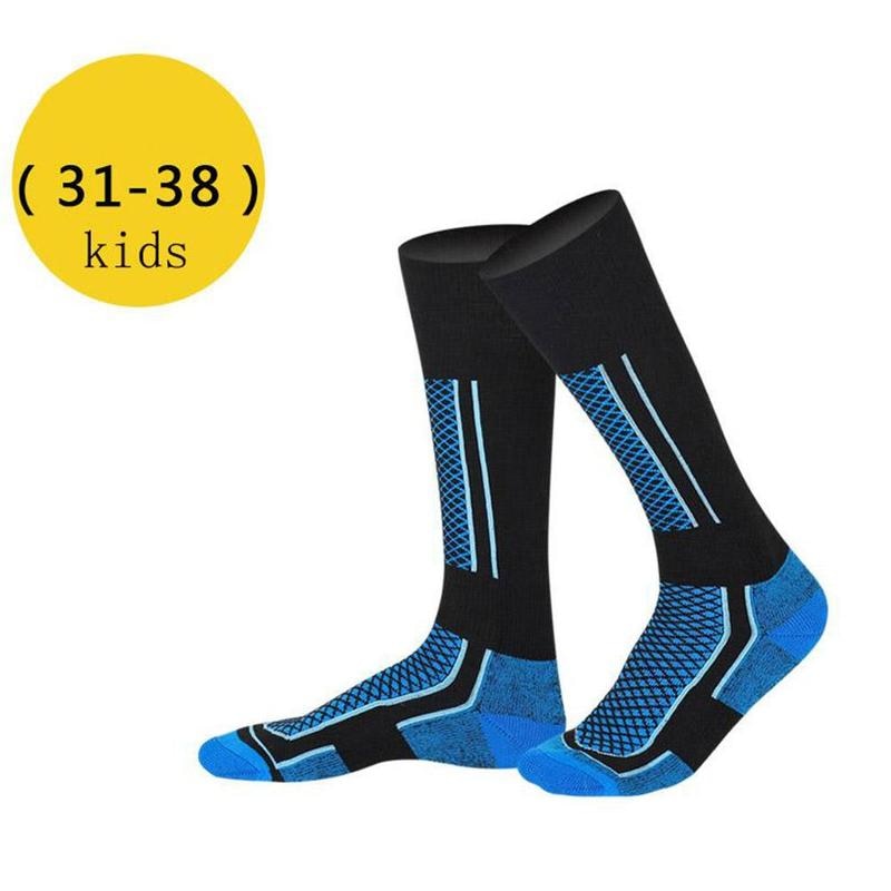 Long Socks with Multi-colored Lines | Thermal Socks