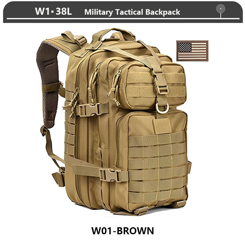 Outdoor Military Rucksacks Tactical Backpack | Camouflage Backpack