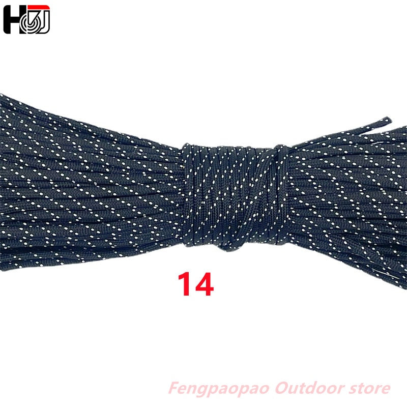 10 Strands 31m Paracord Parachute Cord Rope | Survival Cord