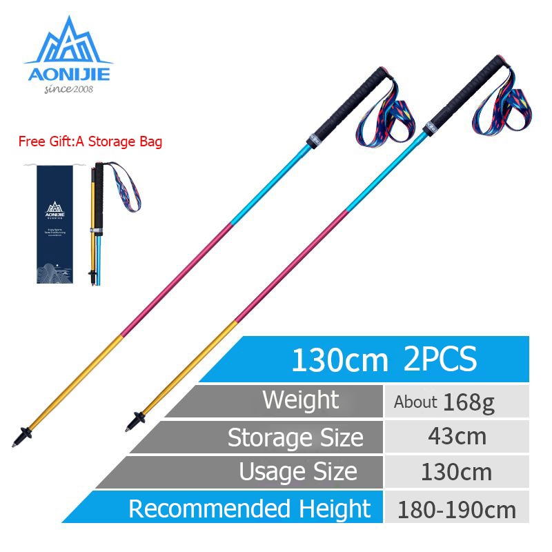 Trekking Poles | Hike Walking Stick (NOT A MEDICAL DEVICE)