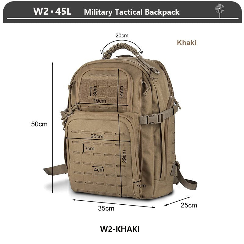 Outdoor Military Rucksacks Tactical Backpack | Camouflage Backpack