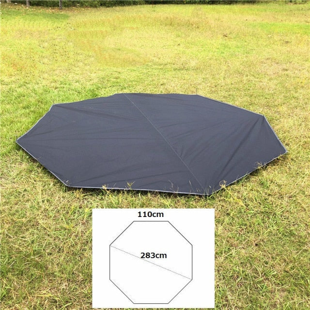Ultralight Pyramid Tent with stove pipe hole