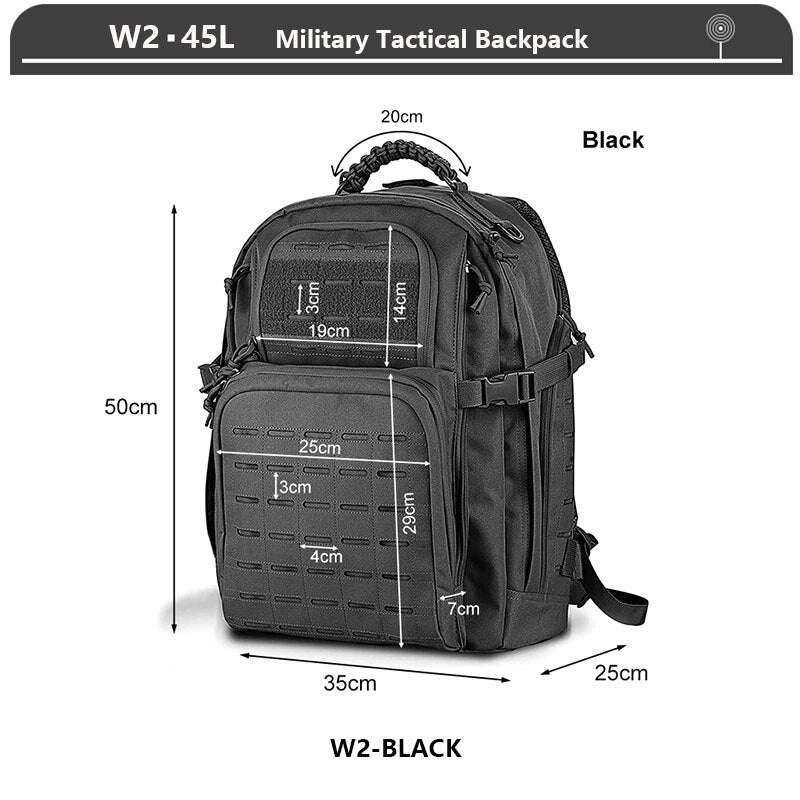 Outdoor Military Rucksacks Tactical Backpack | Camouflage Backpack