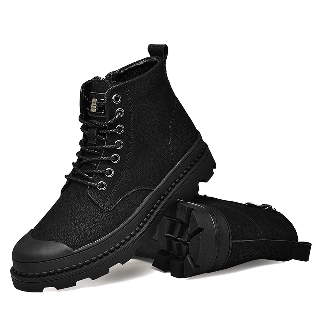 Fashion Outdoor Men's Canvas Shoes | Breathable High-Top Shoes