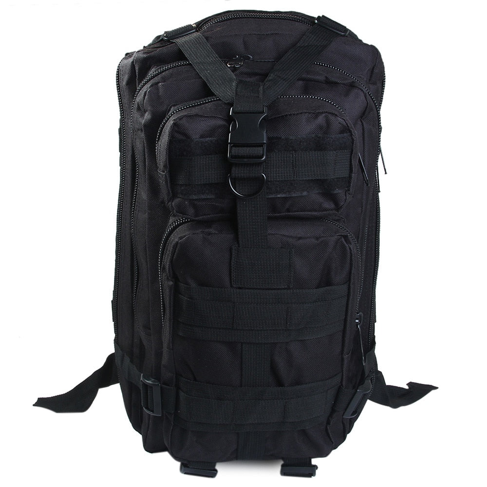 25L 3P Military Camouflage Tactical Backpack | Multiple Zippered Compartment