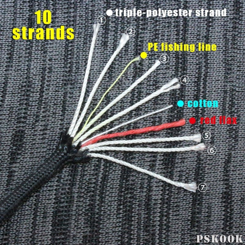 31m-4mm-Rope 10 Strands Paracord Parachute Cord | Rope