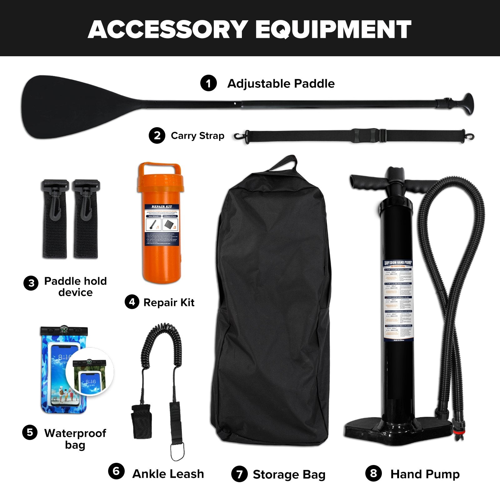 SUPZOOM Eagle Animal Style Inflatable Paddle Board 10'6" Long