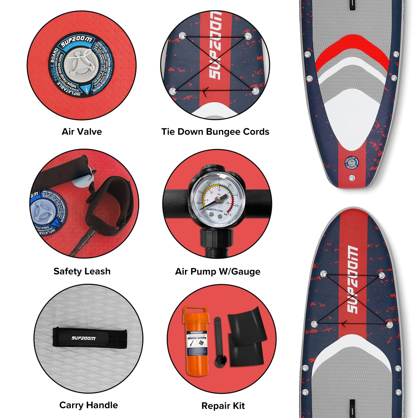 SUPZOOM Flamingo Animal Style 10'6" Inflatable Paddle Board