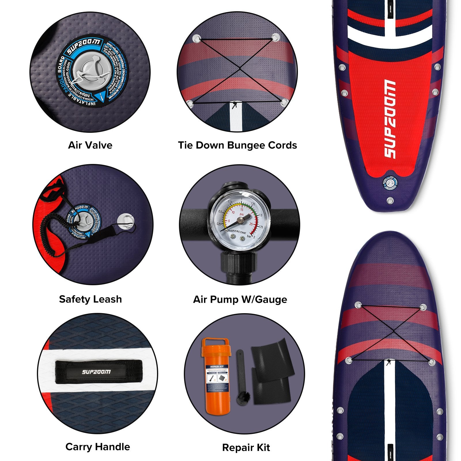 SUPZOOM Octopus Marine Life 10'6" Inflatable Paddle Board