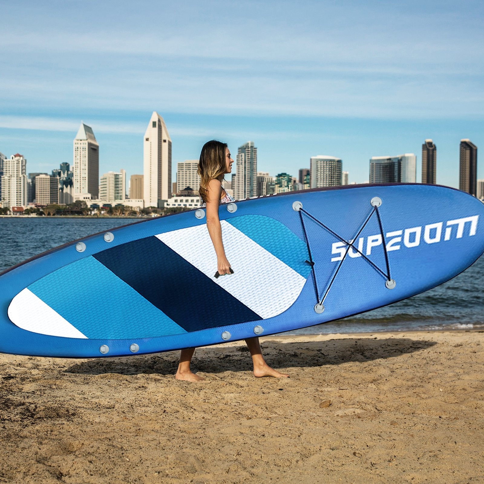 Supzoom 10'6" Long Turtle Animal Style Inflatable Paddle Board