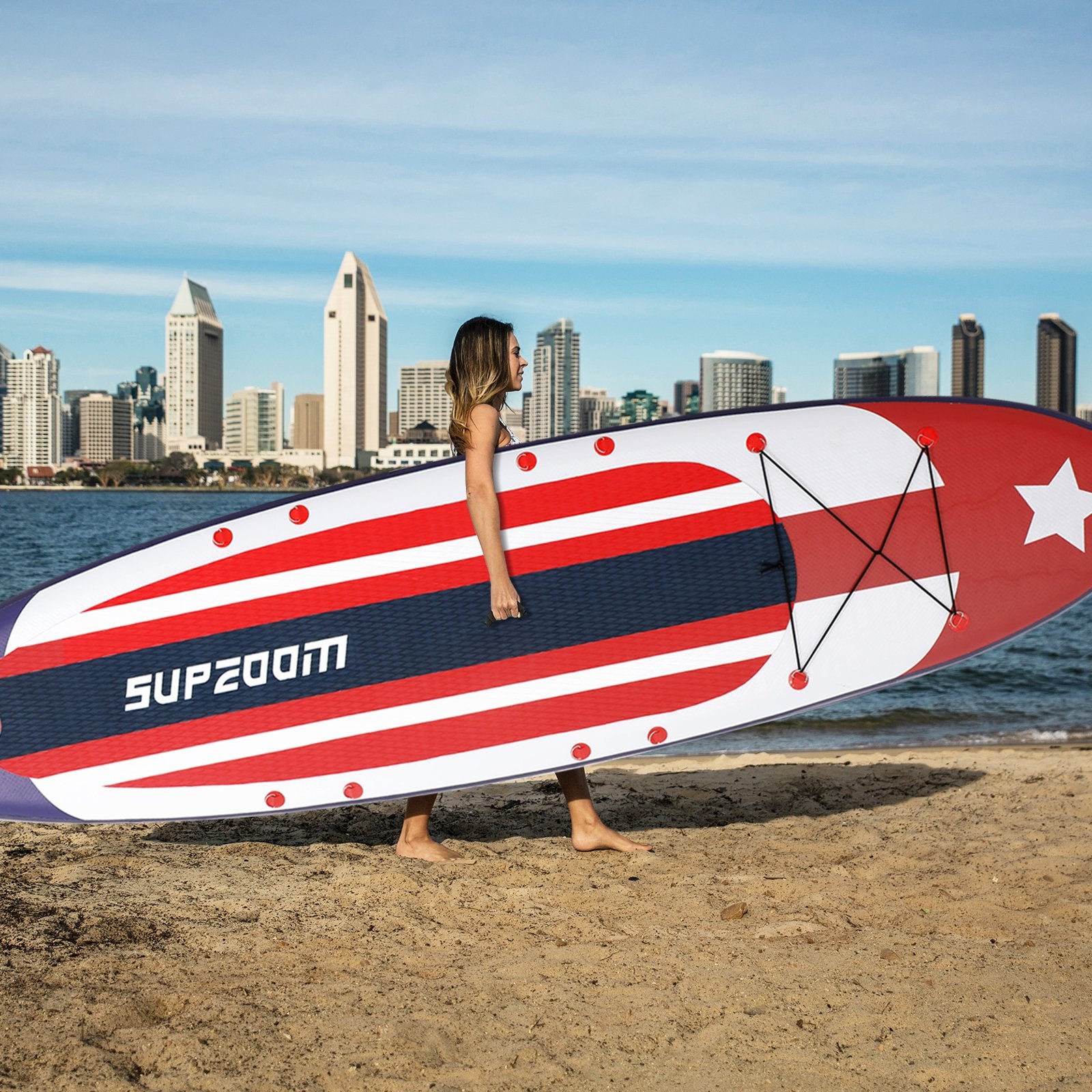 SUPZOOM Eagle Animal Style Inflatable Paddle Board 10'6" Long