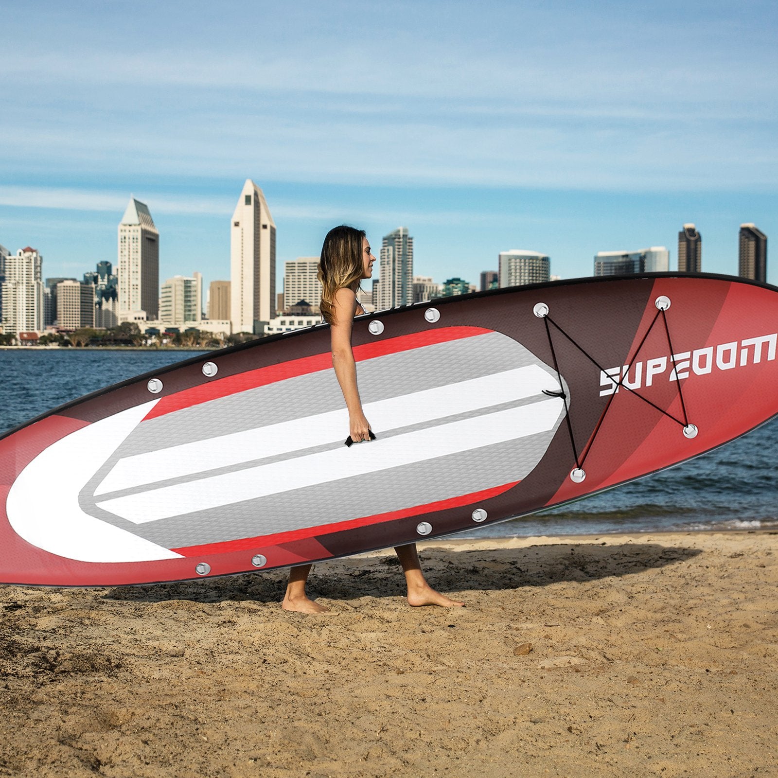 SUPZOOM Crazy Bear Animal 10'6" Inflatable Paddle Board