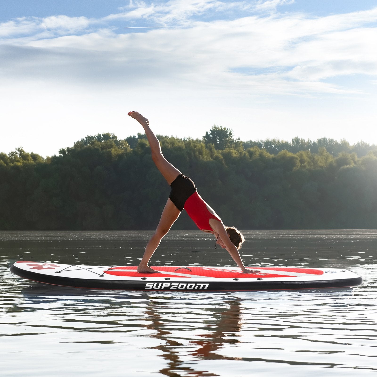 SUPZOOM Red Leaf 10'6" Inflatable Paddle Board