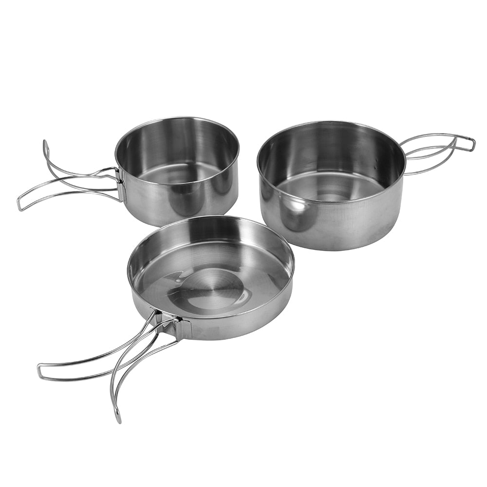 Outdoor Portable Camping Hiking Cookware Set