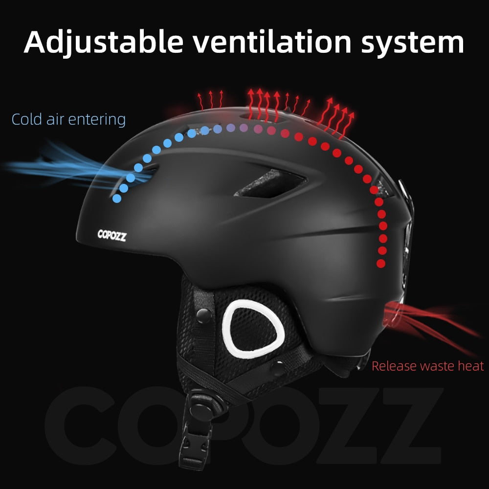 Copozz Lightweight Ski Helmet for Cycling and Skiing