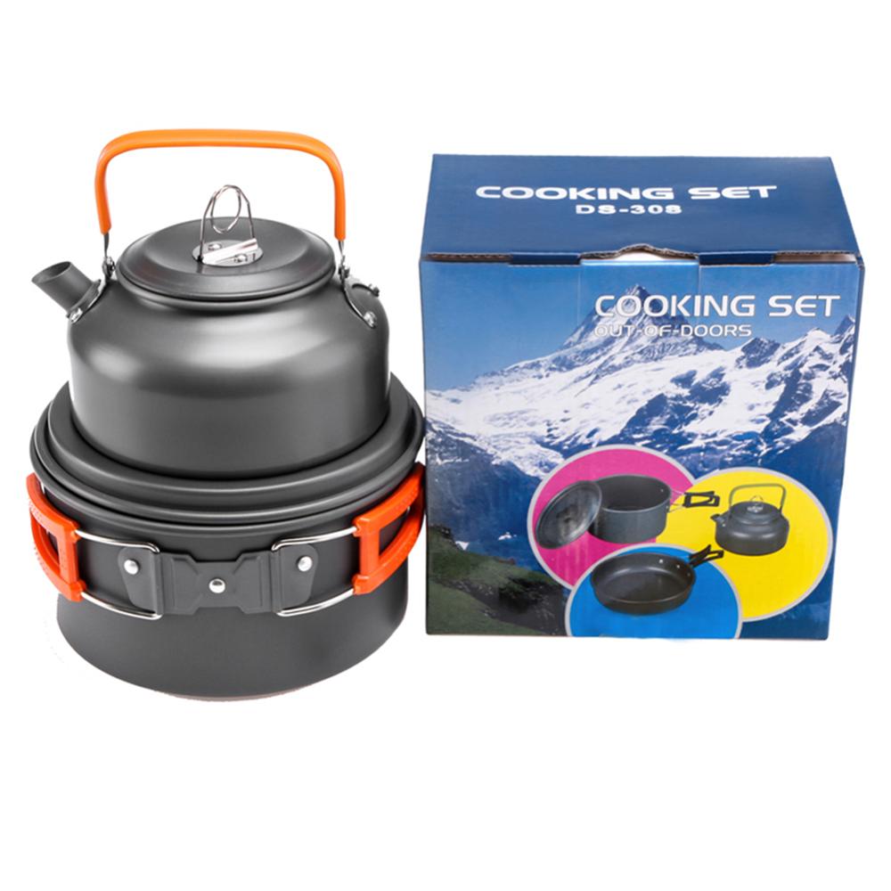 High Temperature Resistance Ultra light Camping Cookware Kit
