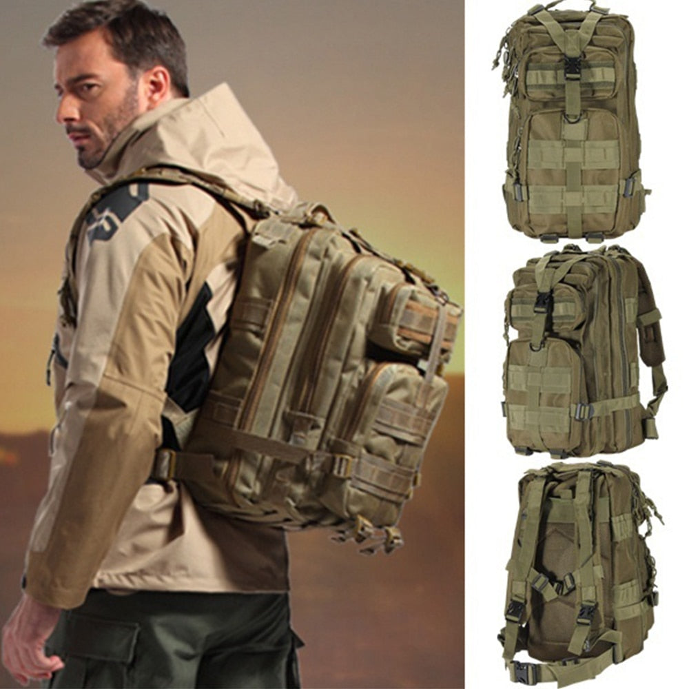 Outdoor Military Rucksacks Tactical Backpack | Camouflage Backpack