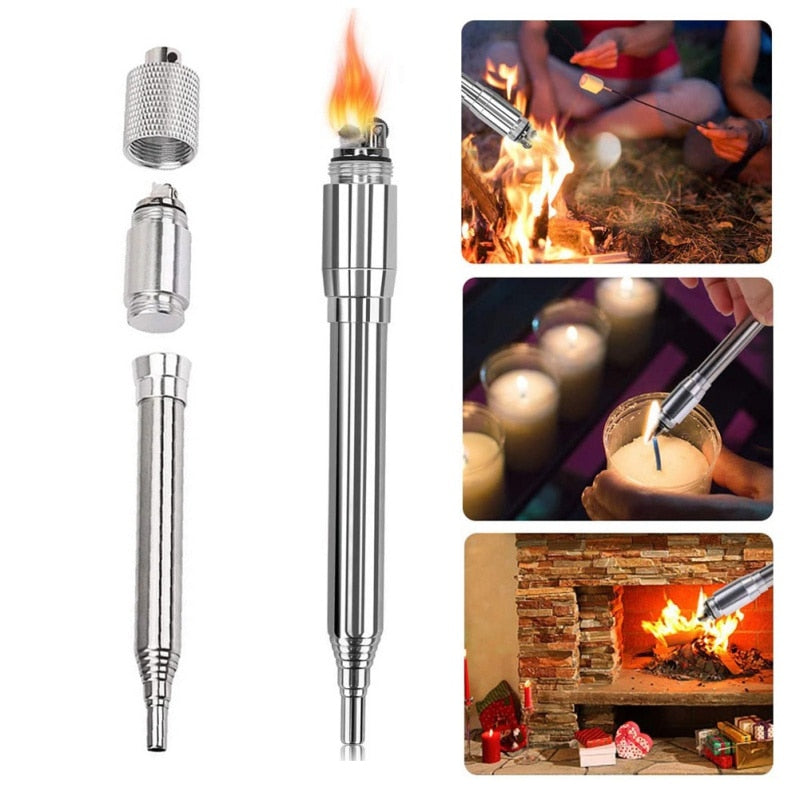 Stainless Tube Blow Fire Starter