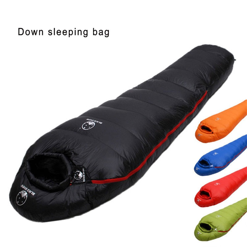 Black Snow Sleeping bag | Fit for Winter Camping