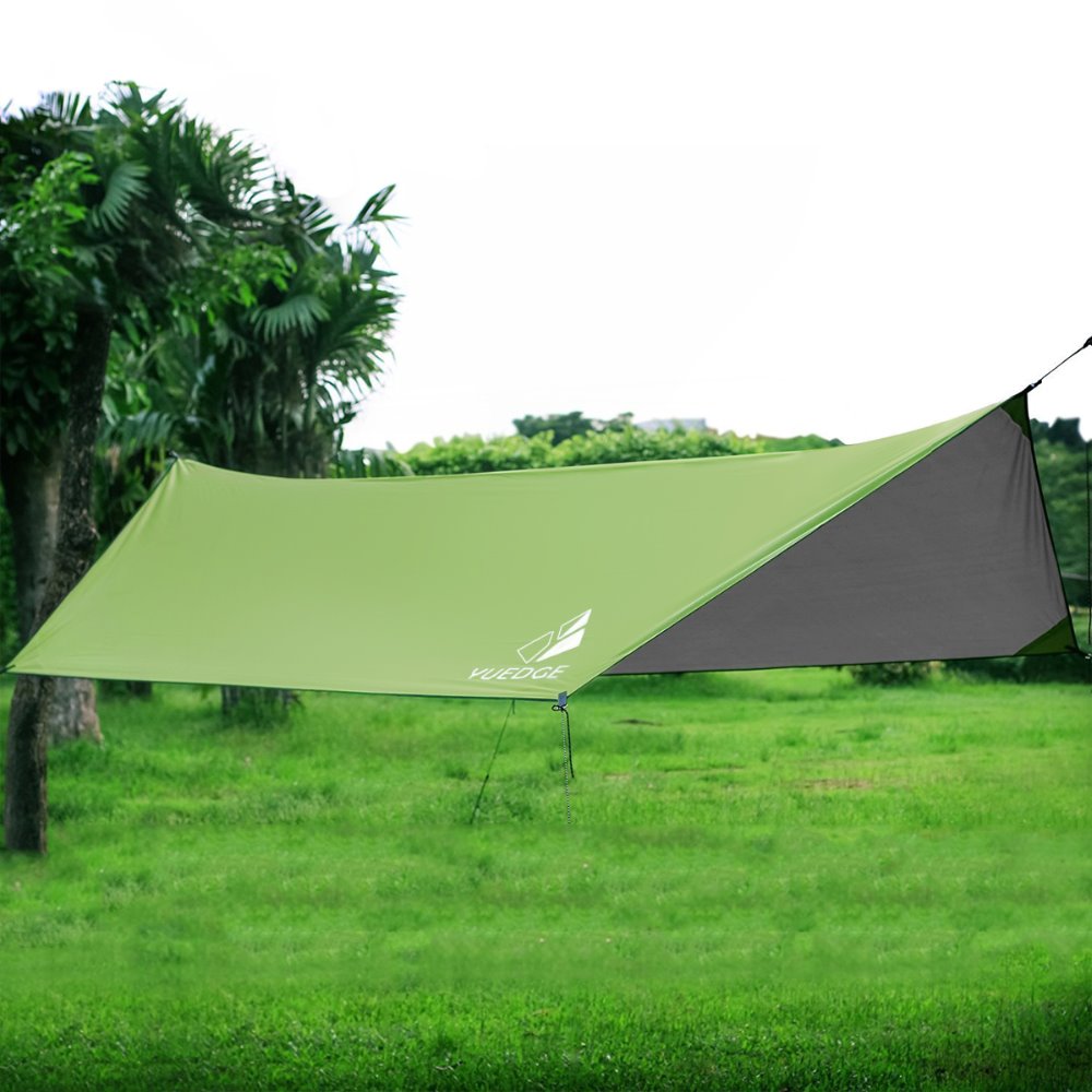 Yuedge Portable Lightweight Waterproof Rain Tarp | Camping Backpacking Tents