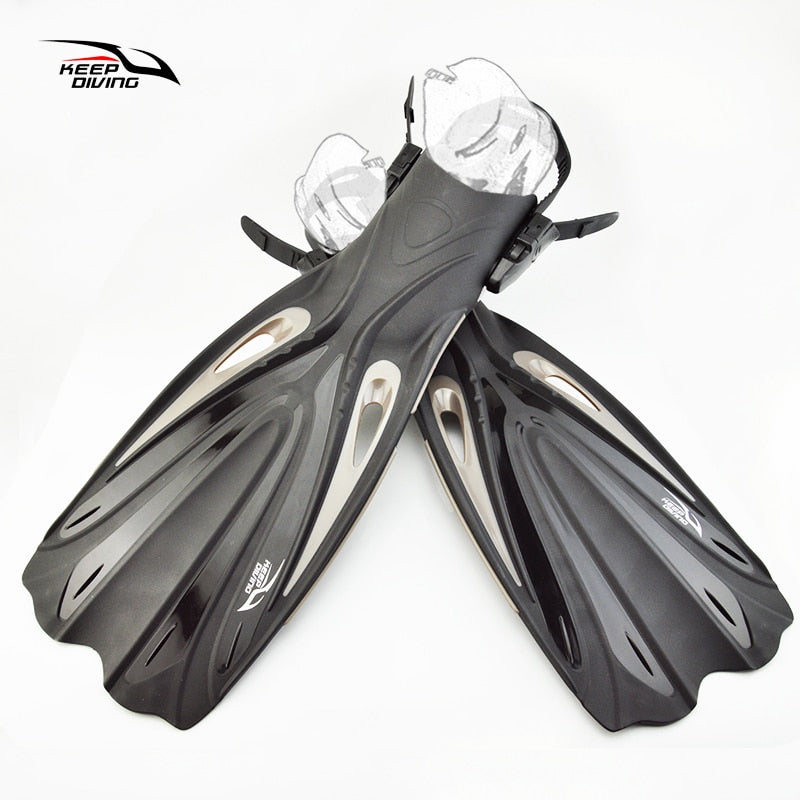 Keep Diving Open Heel Long Fins Adjustable