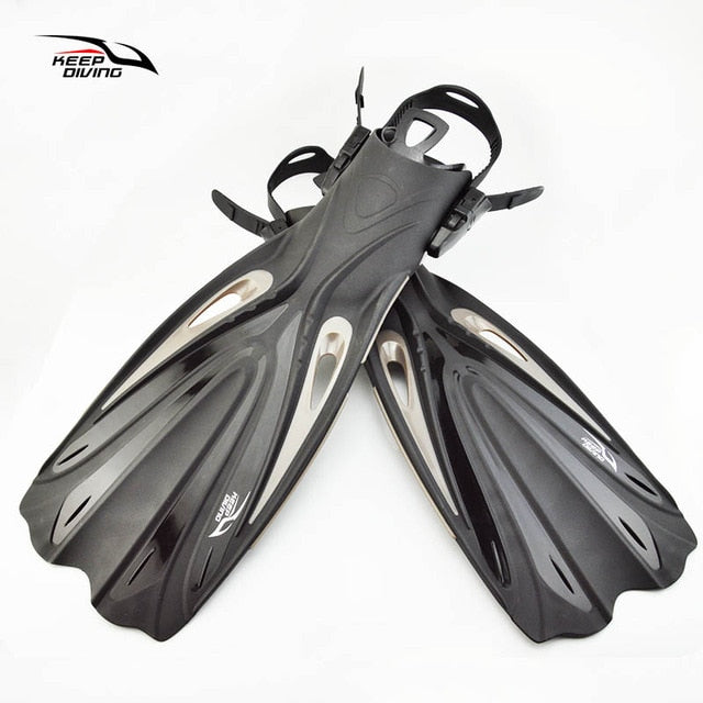 Keep Diving Open Heel Long Fins Adjustable