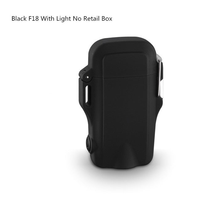 Outdoor Camouflage Waterproof USB Camping Lighter Electric Windproof