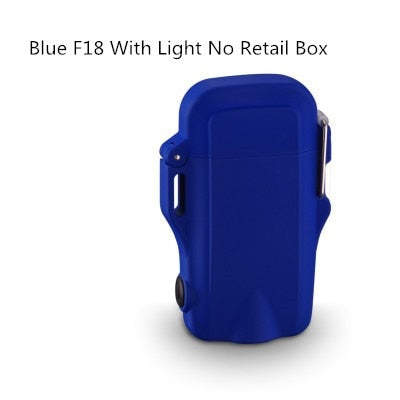 Outdoor Camouflage Waterproof USB Camping Lighter Electric Windproof