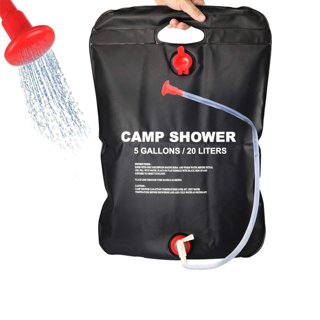 Water Bags 20L Outdoor Camping Hiking Solar Shower