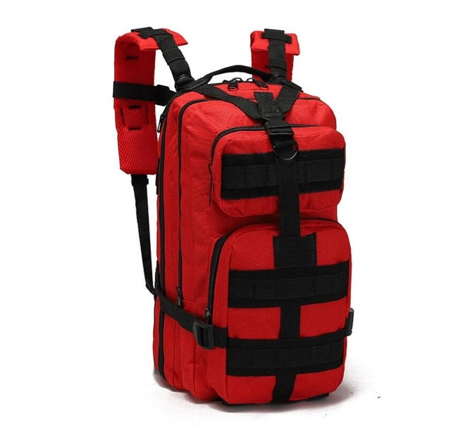 25L 3P Military Camouflage Tactical Backpack | Multiple Zippered Compartment