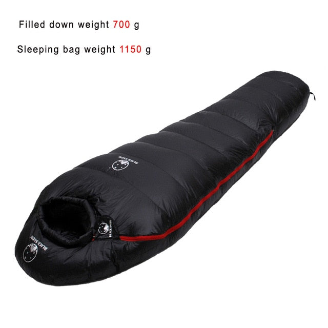 Black Snow Sleeping bag | Fit for Winter Camping