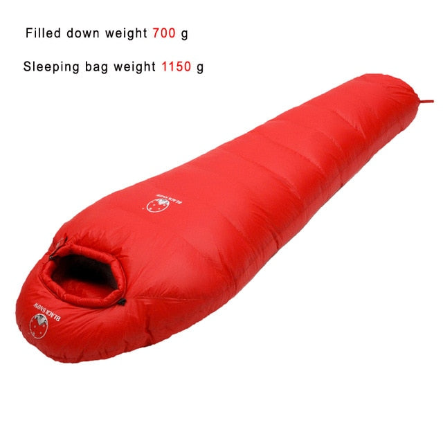 Black Snow Sleeping bag | Fit for Winter Camping