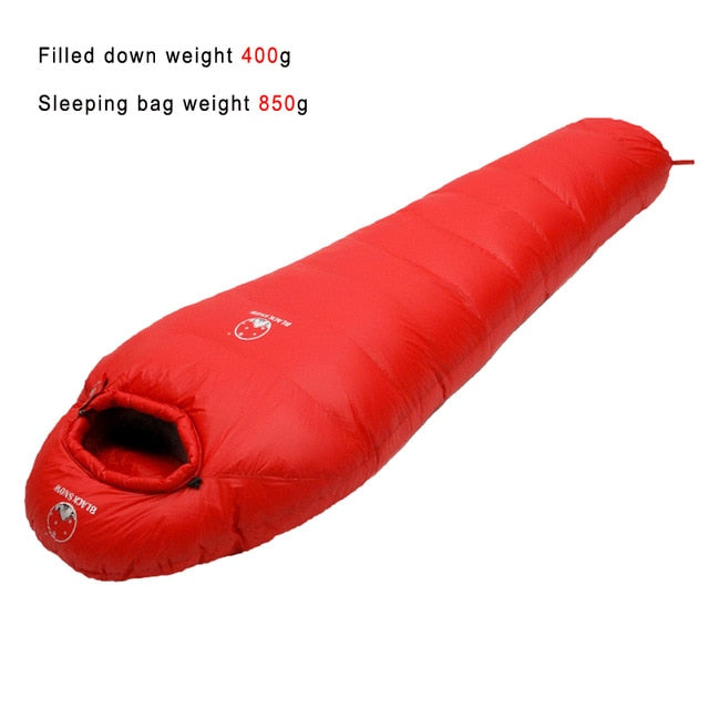 Black Snow Sleeping bag | Fit for Winter Camping