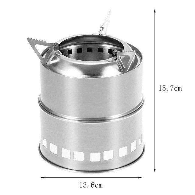 Stainless Steel Fuel Furnace Burner | Smokeless | Portable