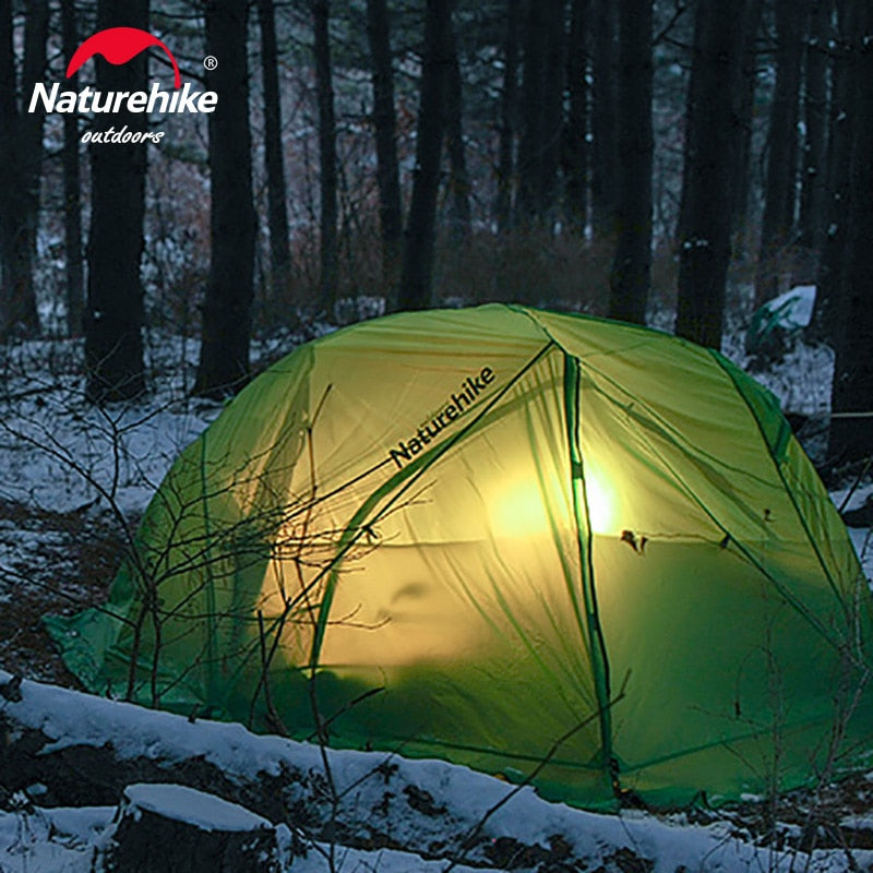 Naturehike yıldız nehir 2 çadır 2 kişi Ultralight su geçirmez kamp çadırı çift katmanlı 4 mevsim çadır açık seyahat yürüyüş çadırı