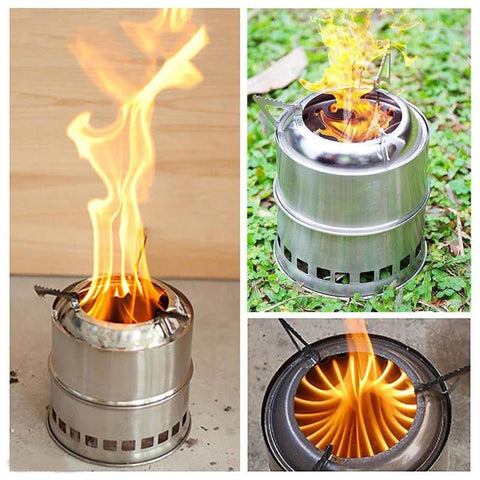 Stainless Steel Fuel Furnace Burner | Smokeless | Portable