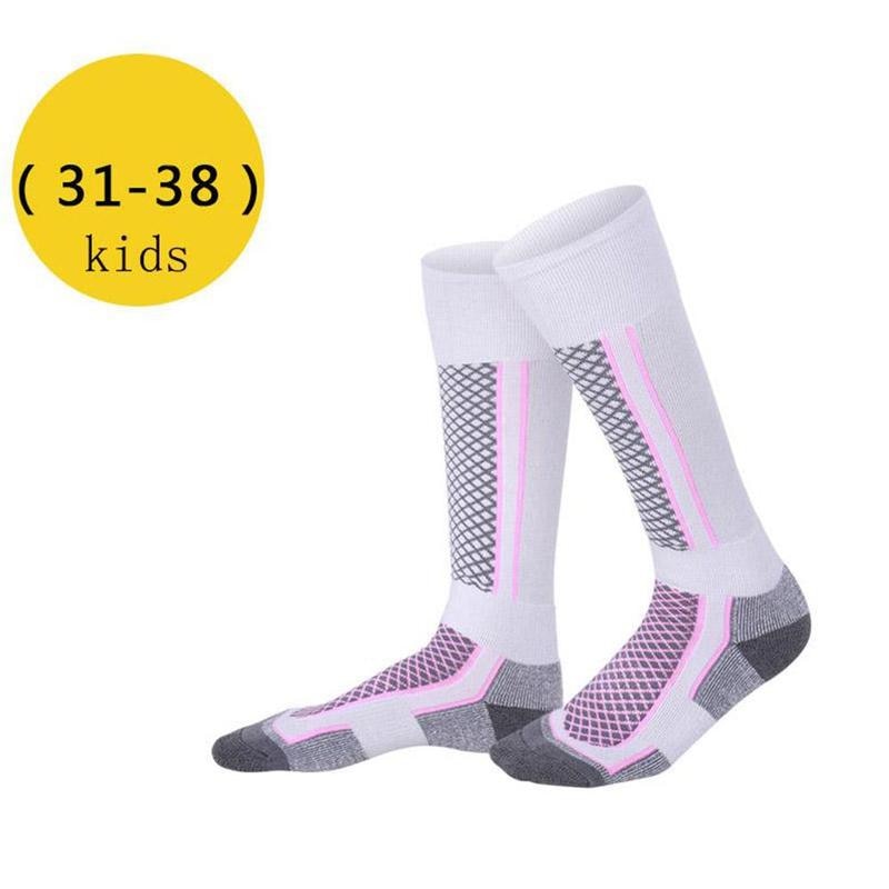 Long Socks with Multi-colored Lines | Thermal Socks