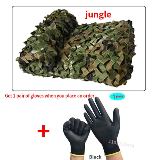 Hunting Camouflage Net  |  Camo Sun Shelter for Camping